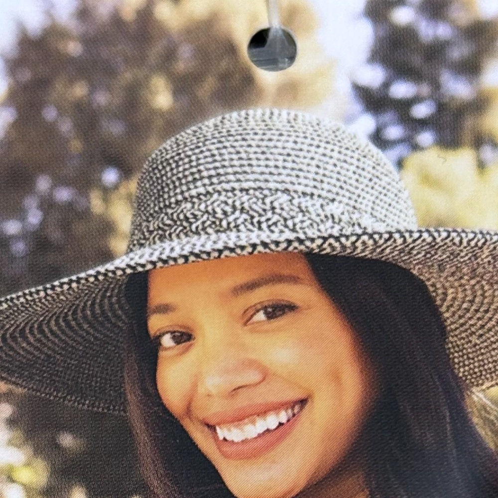 NWT Sun Day SPF 50+ Tweed Havana Hat new with tag